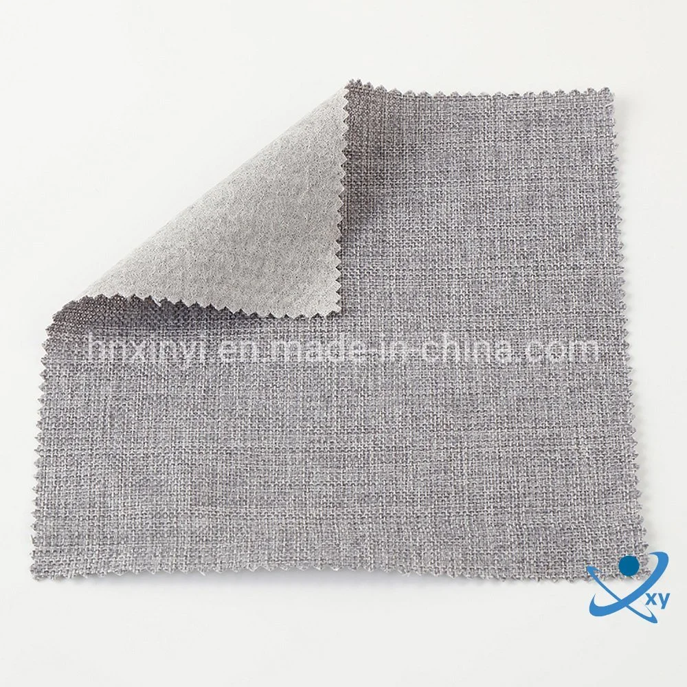 Solid Color Stone Washed Mixed Linen Fabrics Garment Home Textile Usage on Sale for Factory