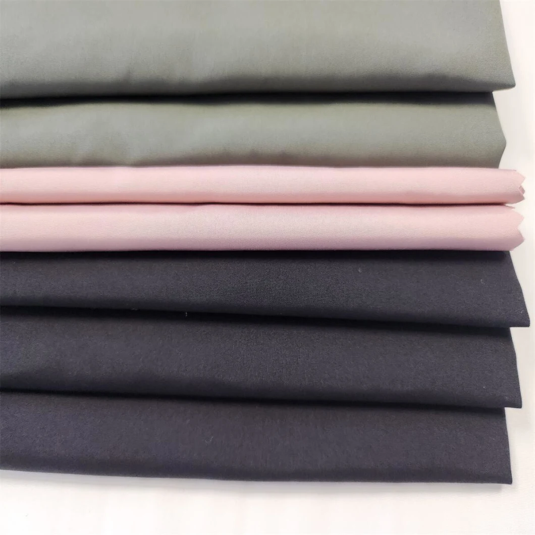 100% Polyester 350t Pongee Fabric for Jacket Sportswear Lining