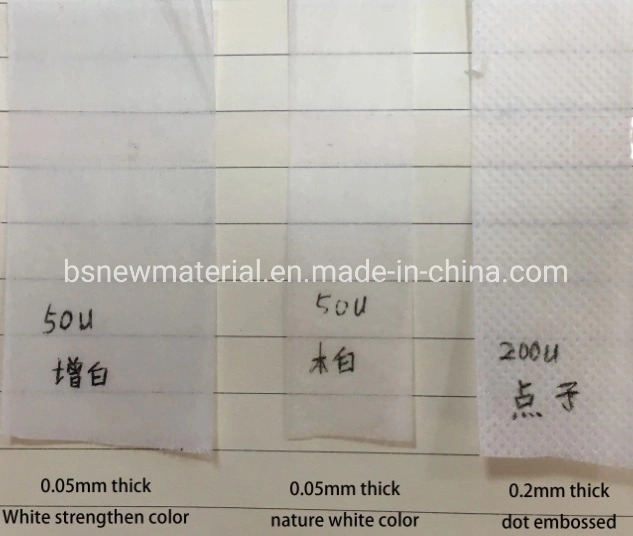 Polyester Pet Spunbond Nonwoven Fabric for Synthetic Leather PU PVC Leather Base