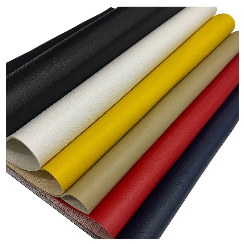 Assento de carro de sofá e móveis de couro sintético PU, couro artificial de design sintético, tecido de couro PVC artificial
